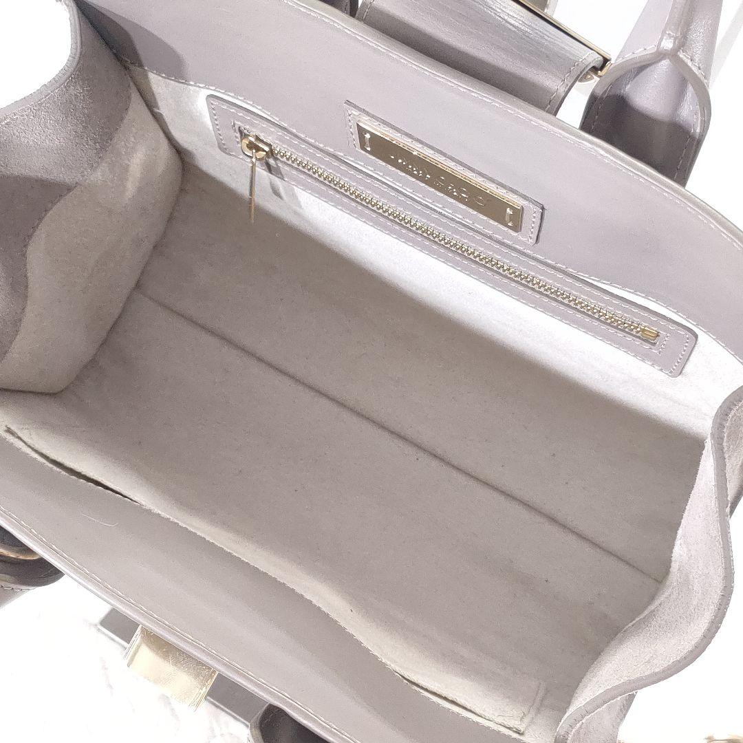 保存袋付き美品✨ジミーチュウ　ライリーS　2wayショルダーバッグ　グレージュ