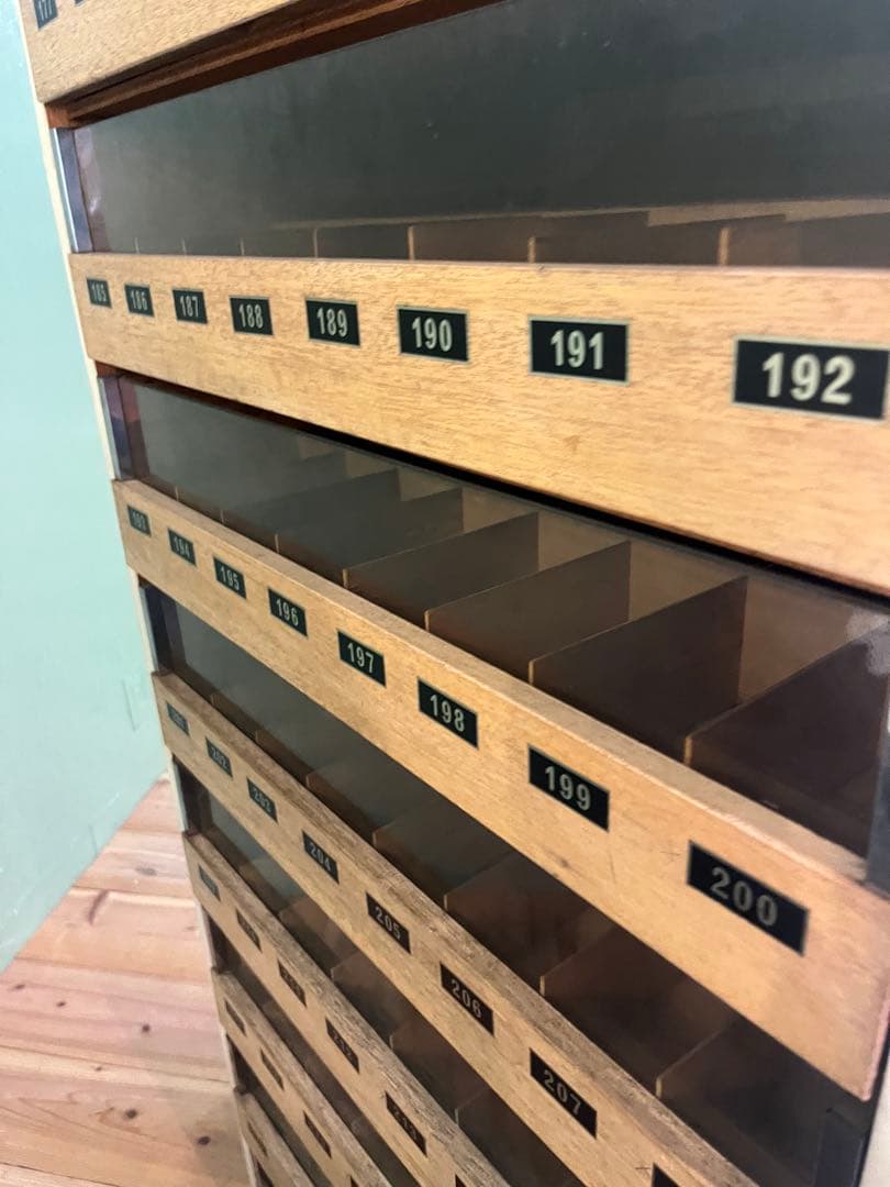 キング印 ミシン糸収納ケース 当時物 昭和レトロ 特大 インテリア アンティーク