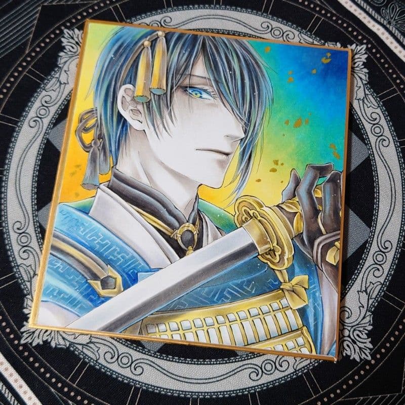 m*a様 手描きイラスト◆ファンアート【三日月宗近】