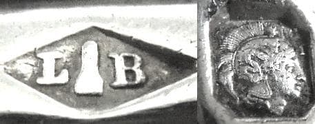 フランス　シルバーテーブルスプーン　 純銀