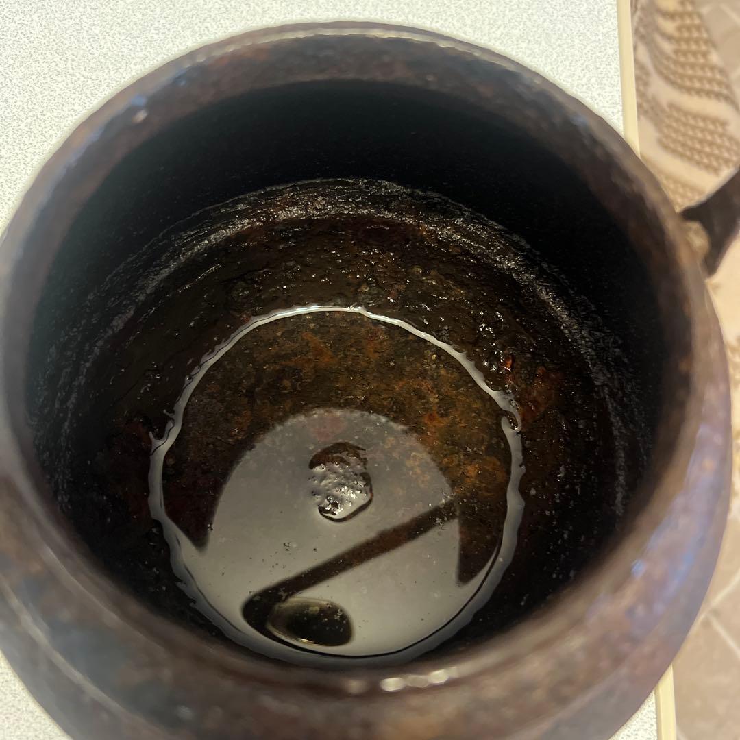 時代鉄瓶　煎茶道