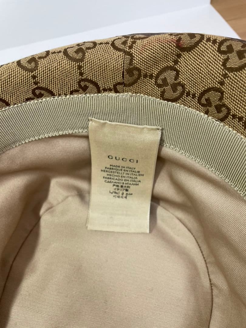 Gucci グッチ GGパターン ハット 帽子