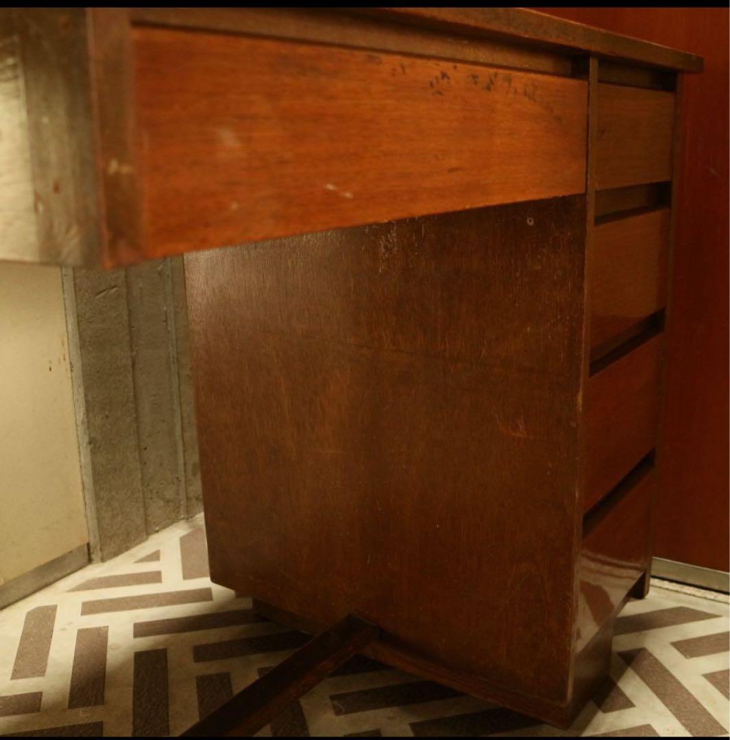 Kanaeさま 昭和レトロ片袖机　学習机　勉強机