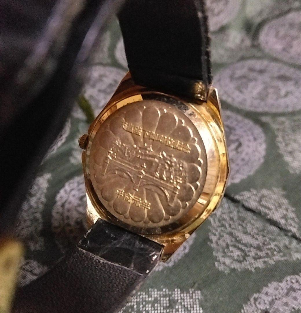 限定生産品 天皇陛下御即位記念 平成元年 腕時計