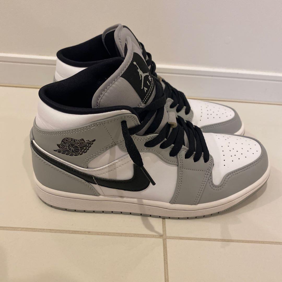 Nike Air Jordan 1 ホワイト/グレー/ブラック