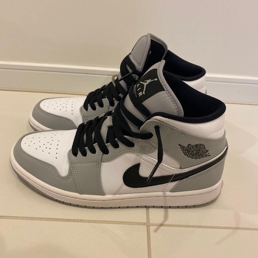 Nike Air Jordan 1 ホワイト/グレー/ブラック