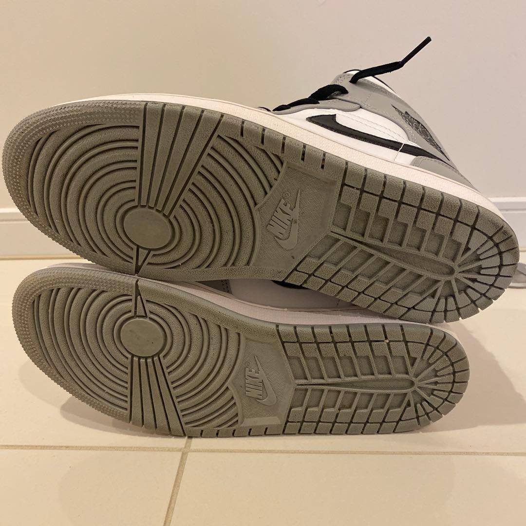 Nike Air Jordan 1 ホワイト/グレー/ブラック