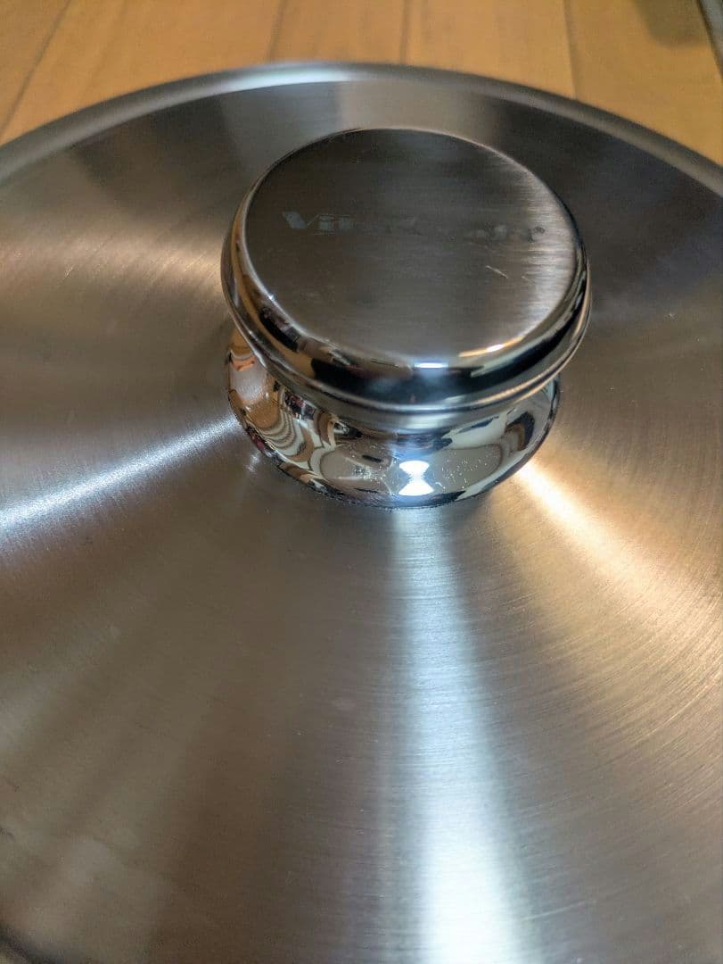 DENVER VitaCraft ステンレス両手鍋 蓋付き 24cm