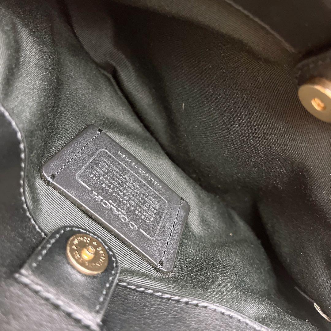 極美品☆COACHコーチ 2wayショルダーバッグ ブラウン レザー