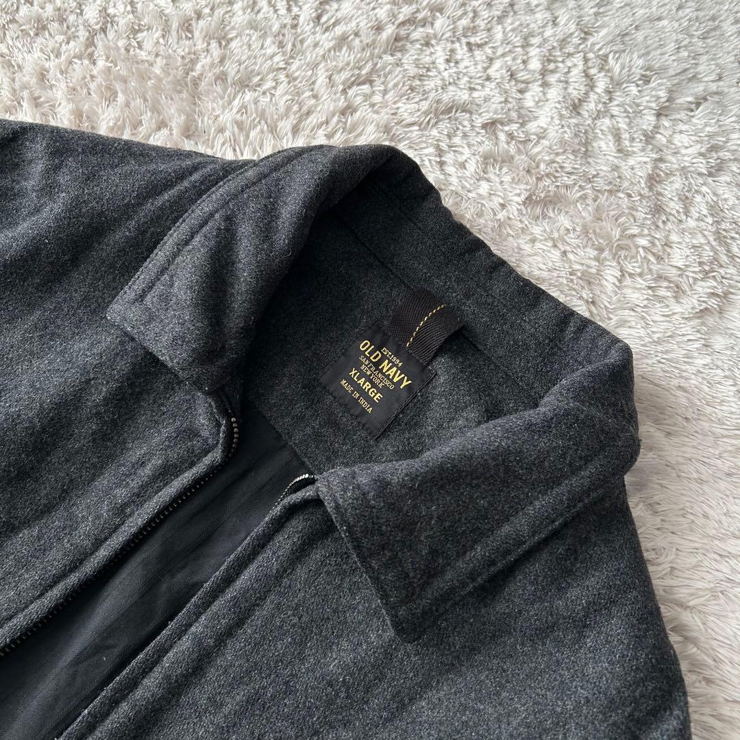 オールドネイビー 00s tough wool drizzler XL grey