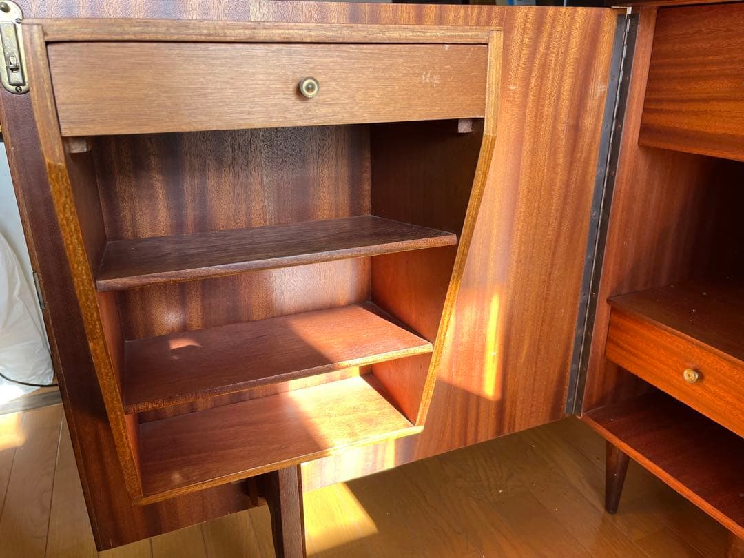 アンティーク　変形デスク