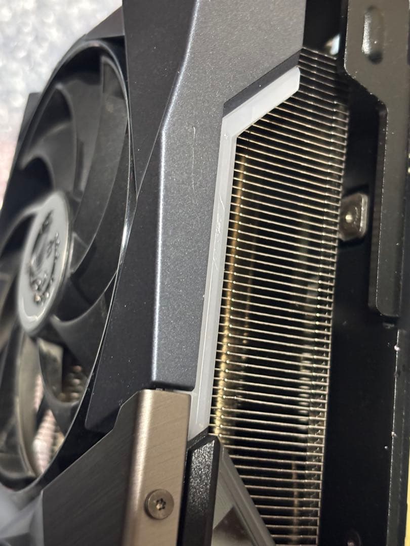 MSI GeForce RTX 3070ti SUPRIM 動作確認済み