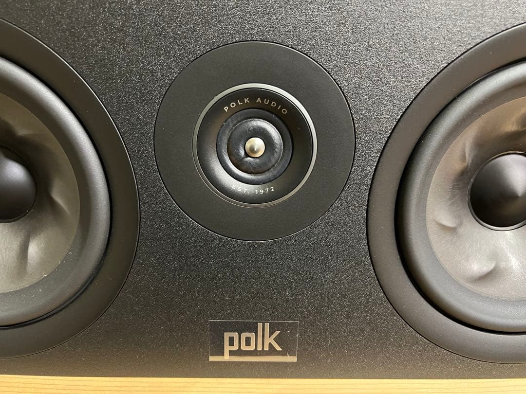 美品！Polk audio製ハイエンドセンタースピーカーReserve R400