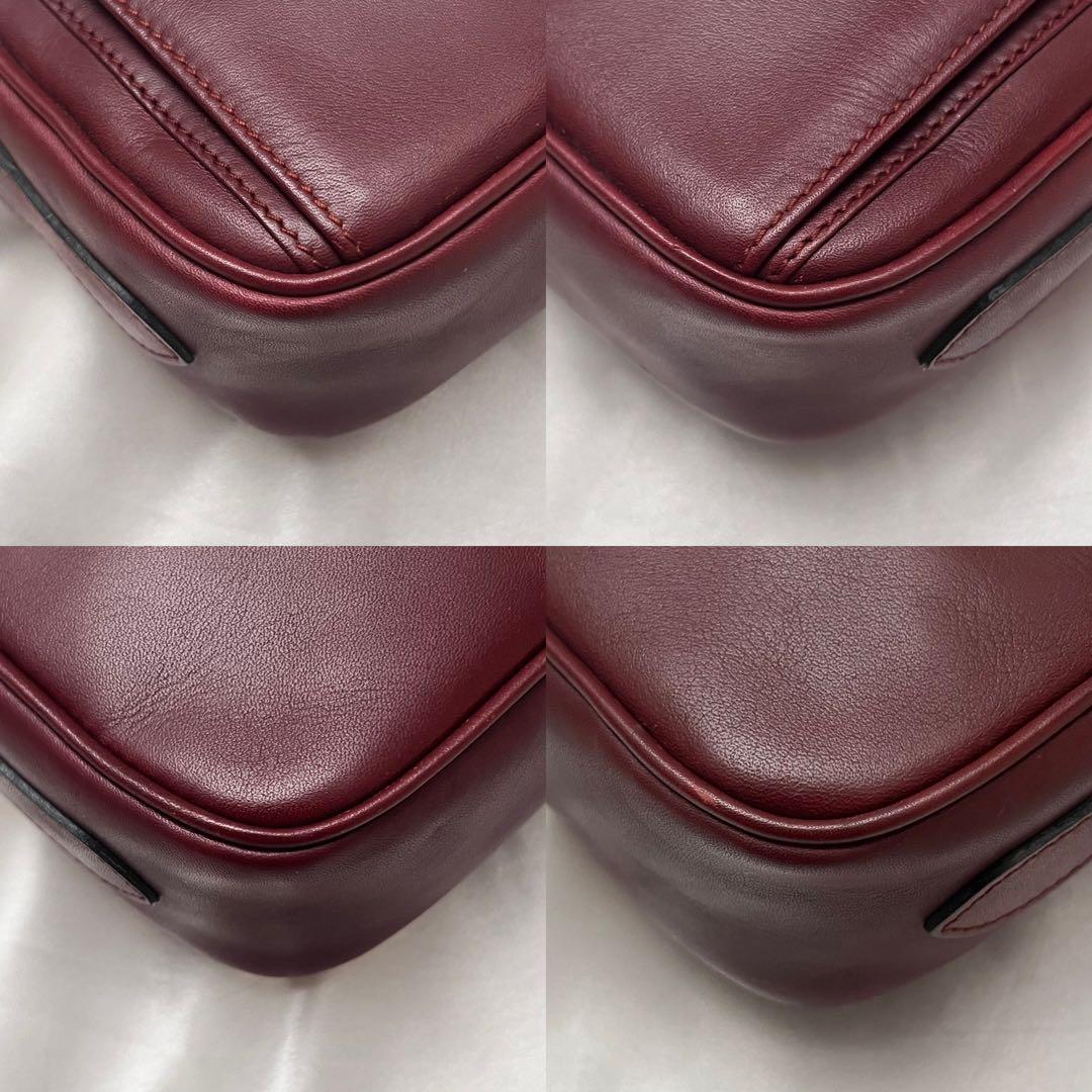 ◇Gカード付き激レア美品◇カルティエ　マストライン　ミニショルダーバッグ