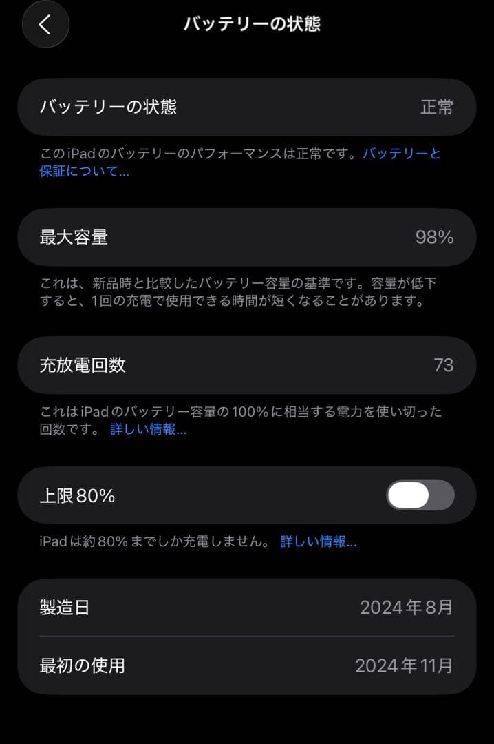 Apple iPad mini 第7世代 A17 pro ブルー