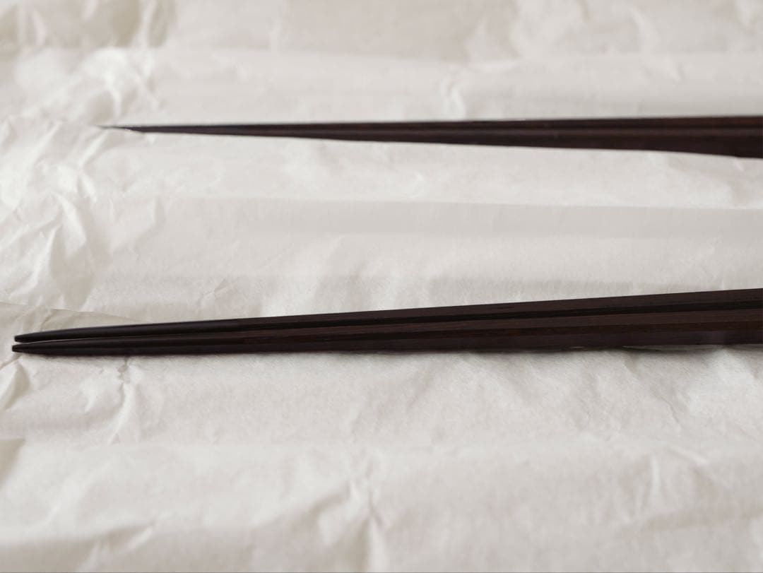 赤木明登　面取箸二膳　新品未使用