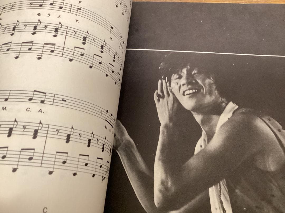 ★楽譜/西城秀樹/ライブベスト/ピアノ弾き語り/スーパーツイン/レコードコピー