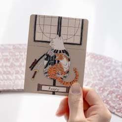 【正規品オラクルカード】韓国インディーズ✨猫の気持ちを知る超キュートなカード