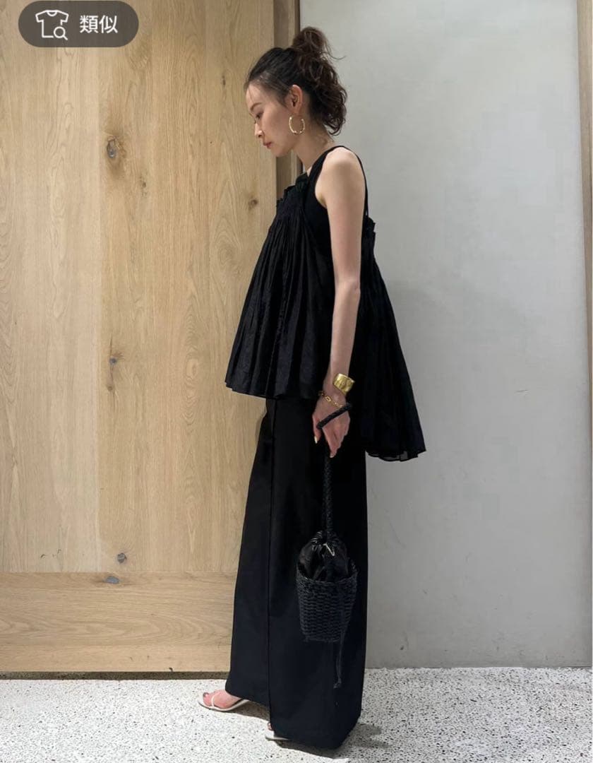 Curensology⭐︎コットンシルクギャザーキャミソール〔金子綾さん紹介商品〕