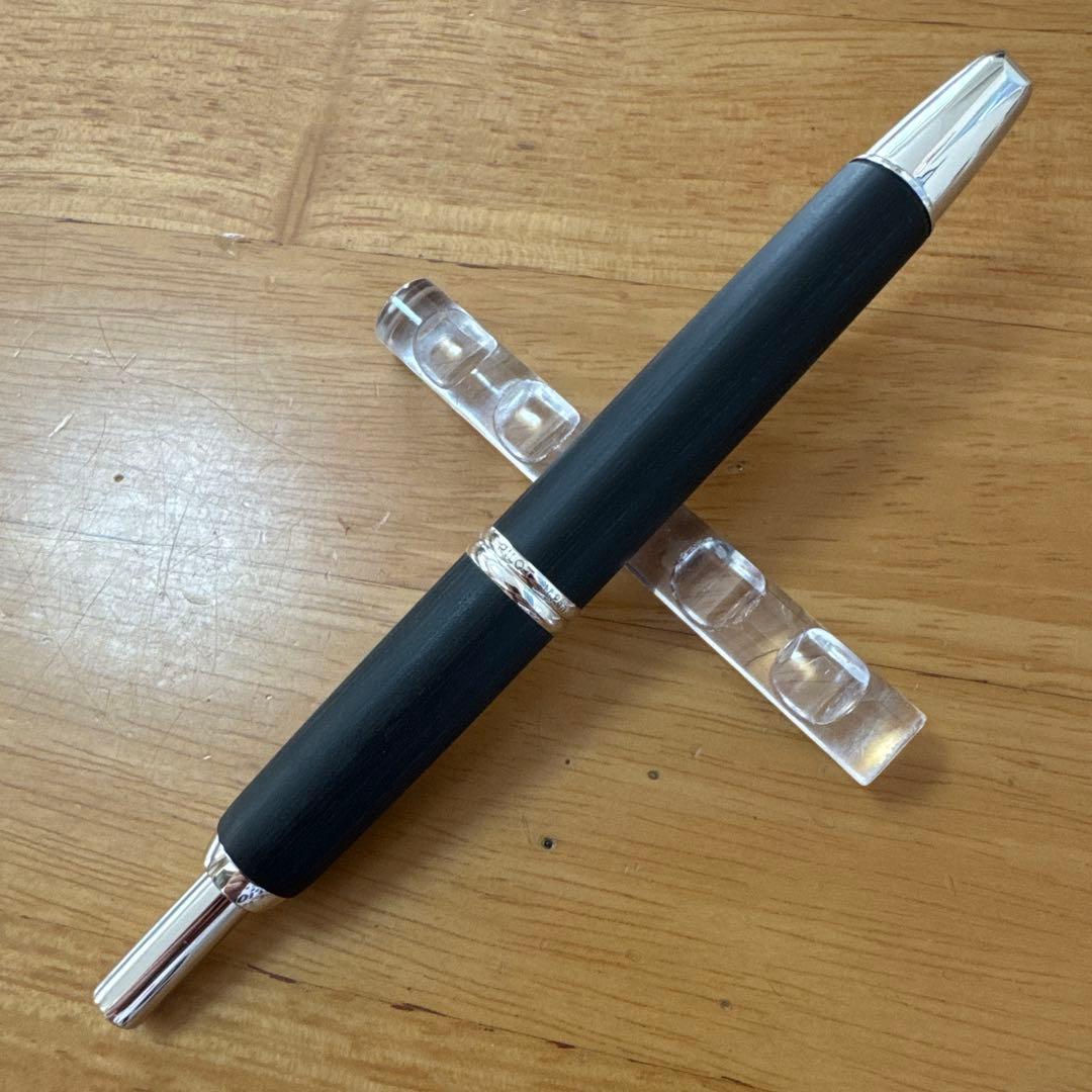 廃盤 PILOT パイロット Capless キャップレス 万年筆 木軸 EF