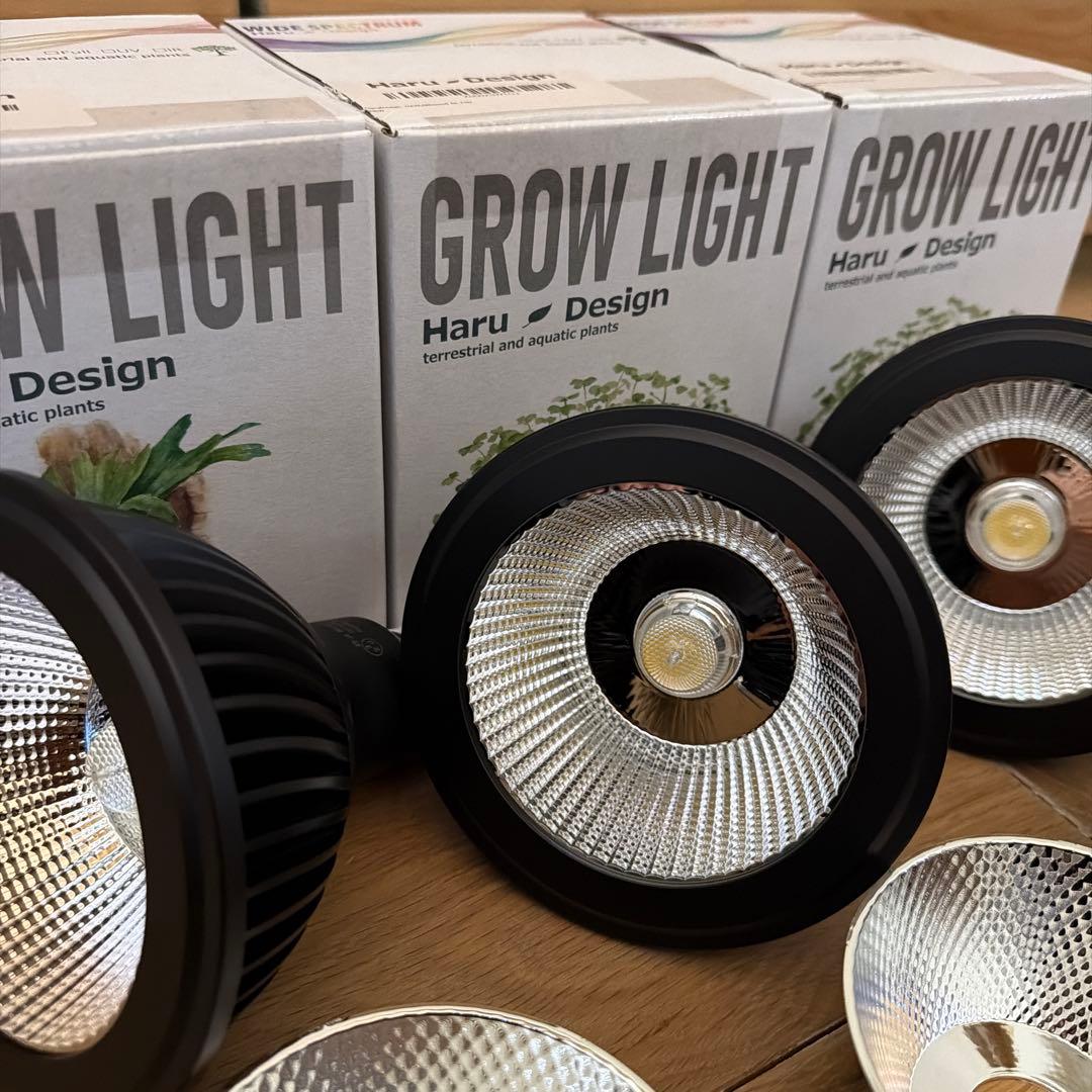 植物育成ライトHaruDesignHASU38 spec9 6K 広角レンズ付