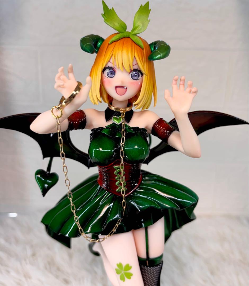 み*ー様 五等分の花嫁　中野四葉　フィギュア　リペイント　小悪魔ver ゴールド