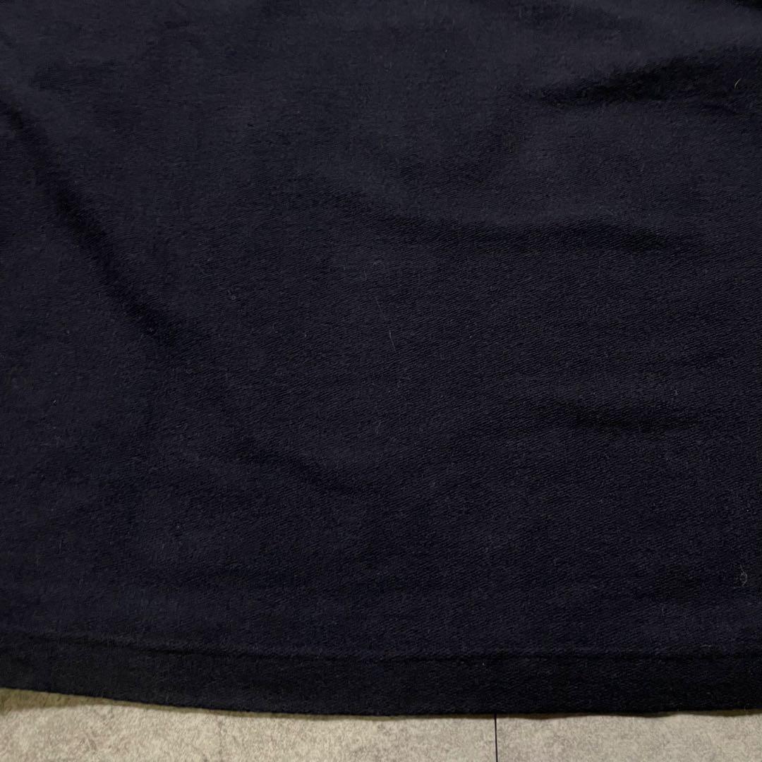 90s ジバンシィGIVENCHY PARIS クレスト刺繍 ラガー スウェット