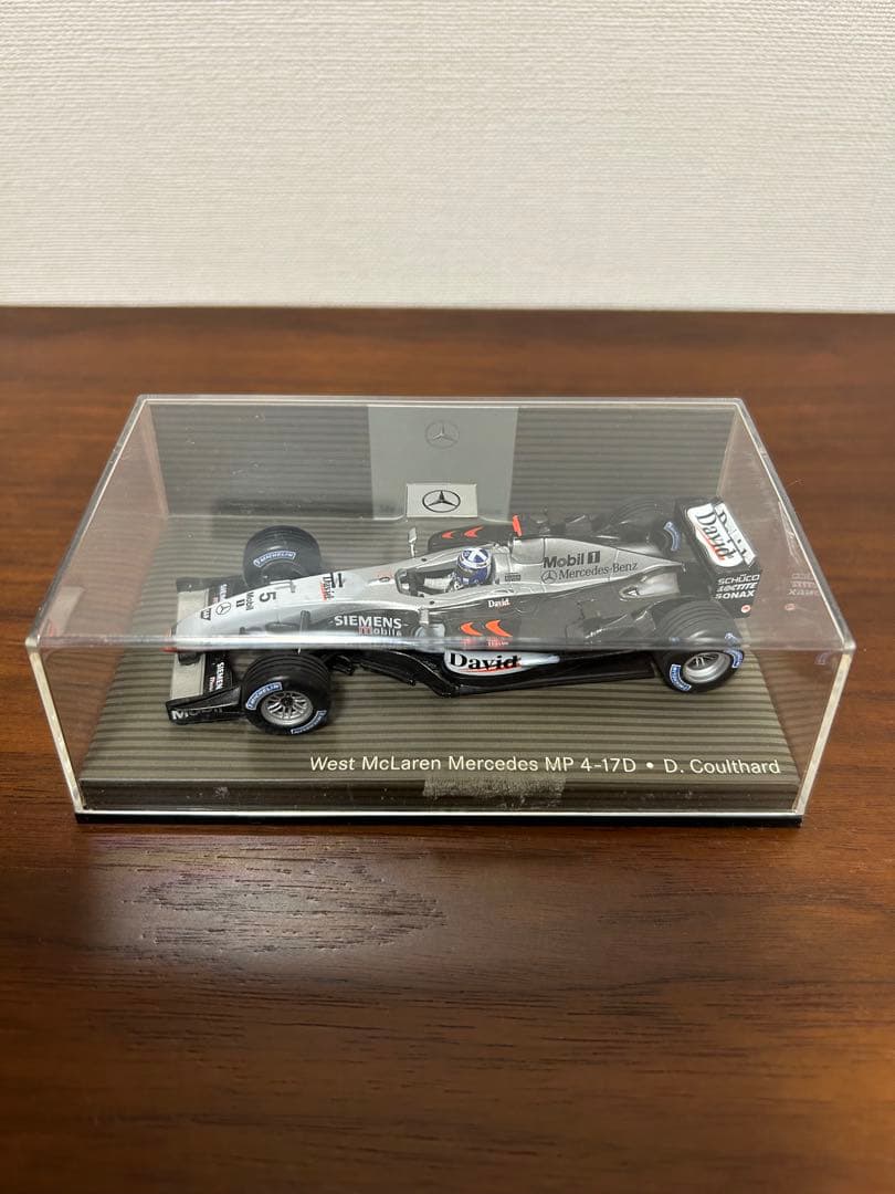 【再値下げ】ミニチャンプス1/43 マクラーレンメルセデスF-1ミニカー10台