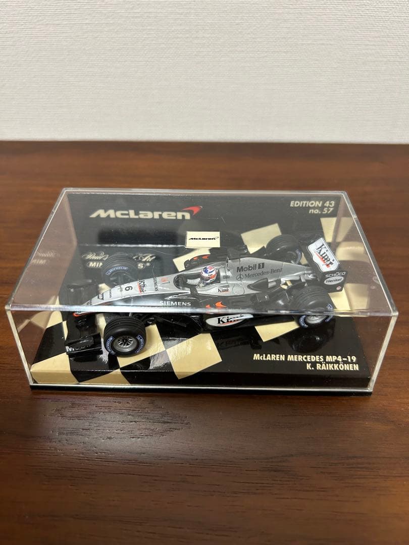 【再値下げ】ミニチャンプス1/43 マクラーレンメルセデスF-1ミニカー10台