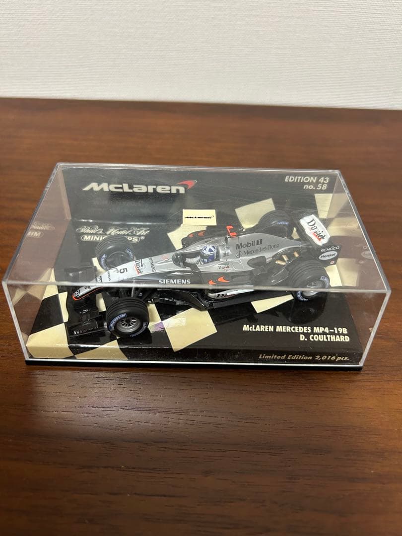 【再値下げ】ミニチャンプス1/43 マクラーレンメルセデスF-1ミニカー10台