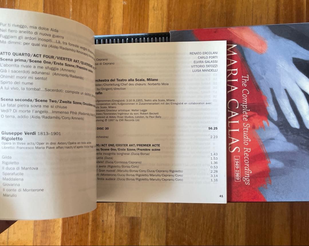 マリア　カラス/CD69枚セット