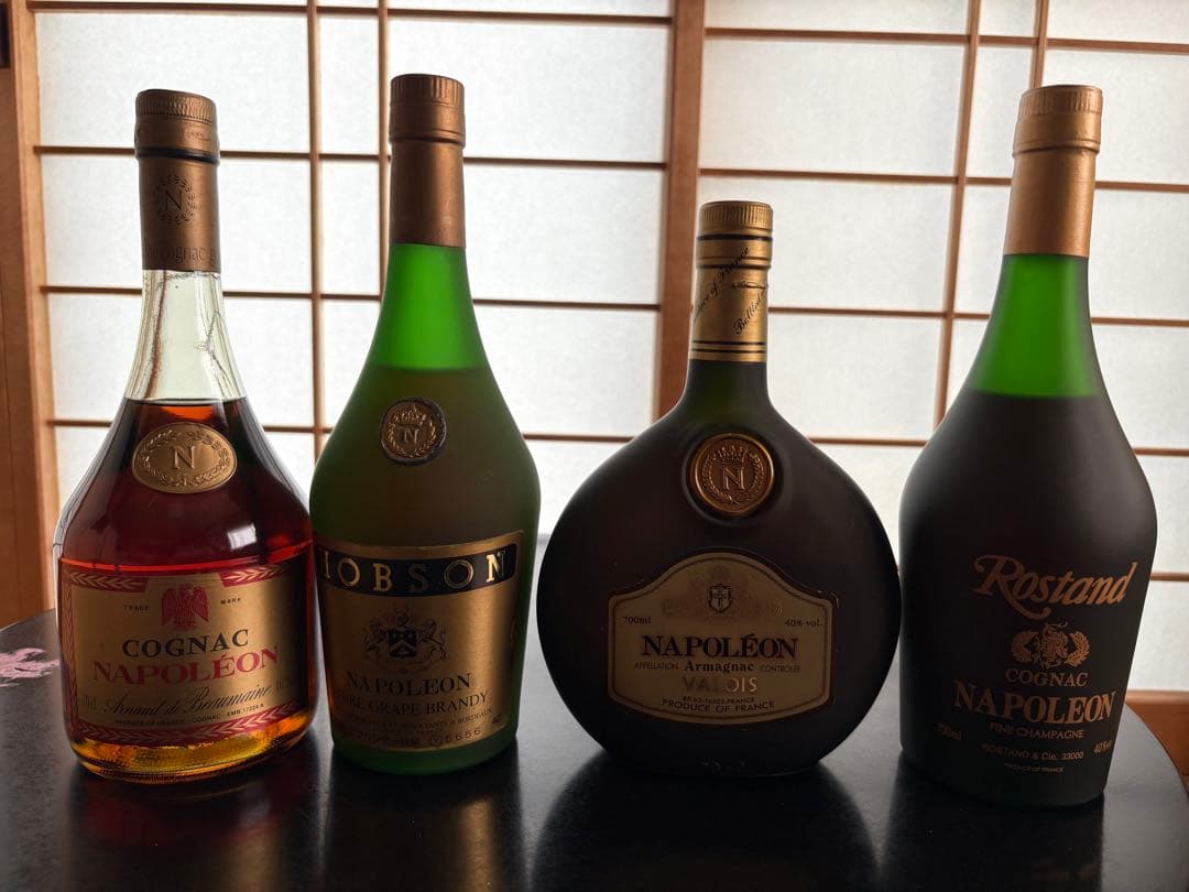 【未開封・古酒】ナポレオン ブランデー 4本セット