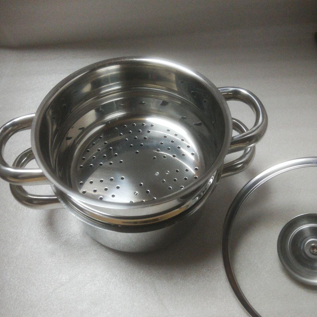 Norpro 0.9l ステンレスミニスチーマー（本体セットのみ）