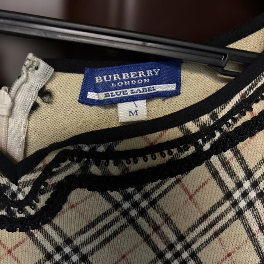 BURBERRY BLUE LABEL ノースリーブワンピース M