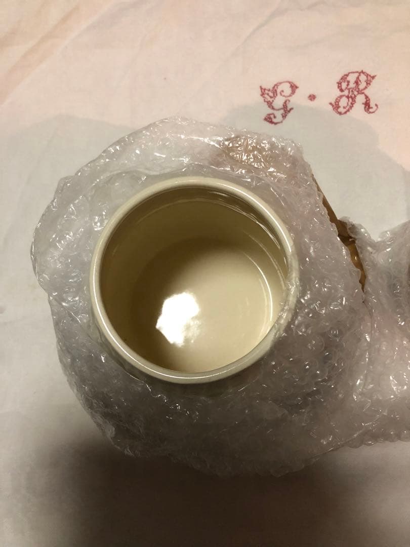 専用♪キノコのアンティークキャニスター陶器製フランスアンティークブロカント