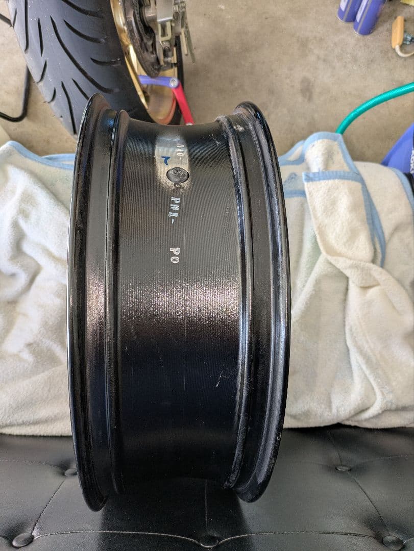 2019年式Ｚ９００ＲＳカフェ純正ホイール(リアスプロケット付)前後2本セット